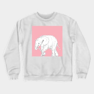 Baby Elephant Crewneck Sweatshirt